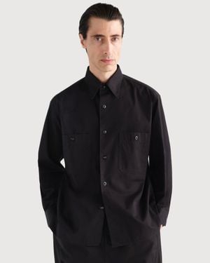 Lemaire Two Pockets Shirt - Black