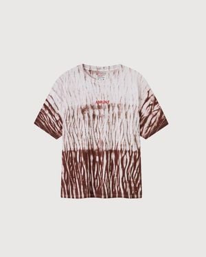 AMUNT Fang Slow Cotton T-Shirt - Multicolor