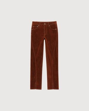 AVAVAV Jonna Straight Jeans Flock - Brown
