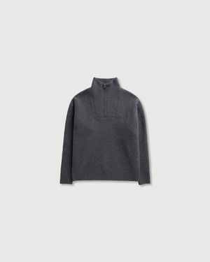 Arpenteur Cam Felted Sweater - Blue
