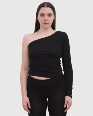 Baserange Speck Long Sleeve Tee - Black