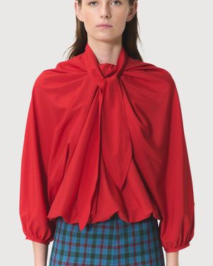 NAMACHEKO Alissa Voile Top - Red