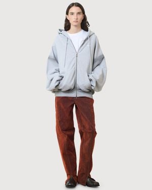 AVAVAV Tim Av Logo Zip Hoodie - Gray