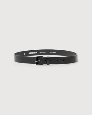 Arpenteur Logic Leather Belt - Black