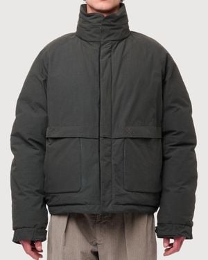 RANRA Fender Puffer Jacket - Gray