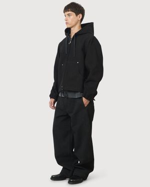 SAGE NATION Hoodie Jacket - Black