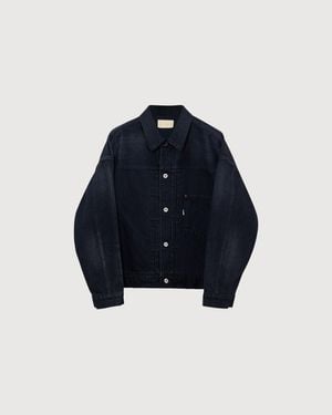 CANTATE Big Trucker Jacket - Blue