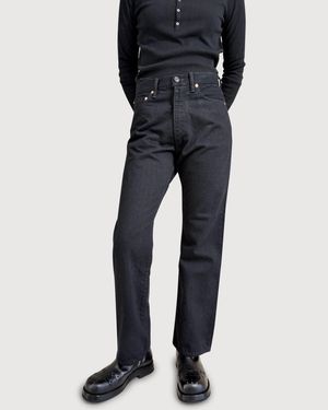 CANTATE Denim Flare Pants - Black