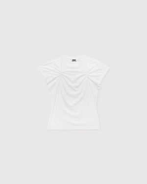 AVAVAV Tintin Pleated T-Shirt - White
