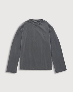 AVAVAV Tom Long Sleeve T-Shirt Av-Logo - Gray
