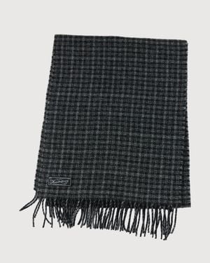 mfpen Facade Fringe Scarf - Black