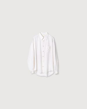 Reformed Standard Slouch Shirt - White