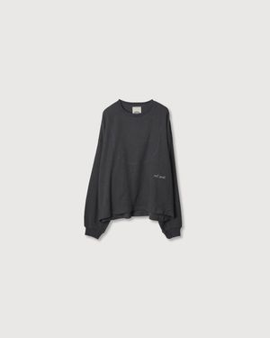 Reformed "Guruguru" Azeami Thermal Tee - Black