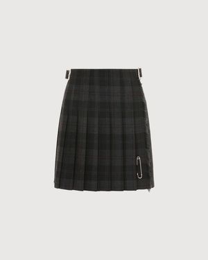 Le Kilt Pleats All Round Mini - Black