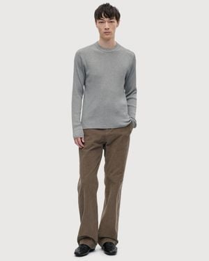 BERNER KUHL Torso Crew Silco Rib - Gray