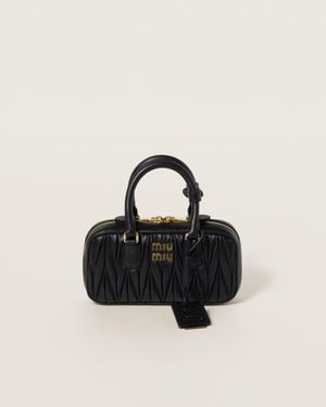 Miu Miu Arcadie Handbag in Pink | Lyst