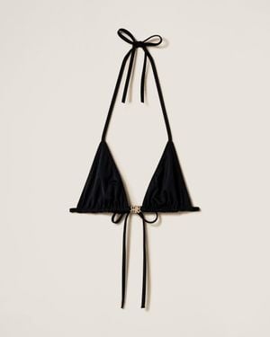 Miu Miu Jersey Bra - Black