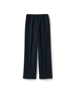 Miu Miu Plaid Trousers - Blue