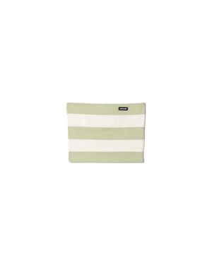 Miu Miu Striped Jersey Top - White