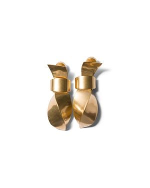 Miu Miu Metal Earrings - Metallic