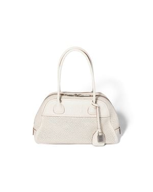 Miu Miu Vivant Leather Bag - White