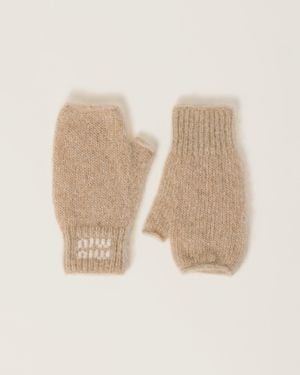 Miu Miu Gloves for Women | Online Sale up to 55% off | Lyst