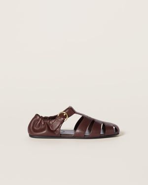 サンダル・ミュール MIU MIIU 5X372E_EFX_F0009 RUCHES NAPPA LEATHER SANDALS 5X372E_EFX_F0009_F_005_SLS.jpg