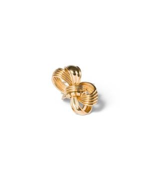 Miu Miu Metal Ring - Metallic