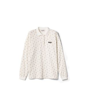 Miu Miu Cotton Polo Shirt - White
