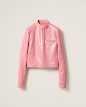 Miu Miu Naplak Jacket - Pink