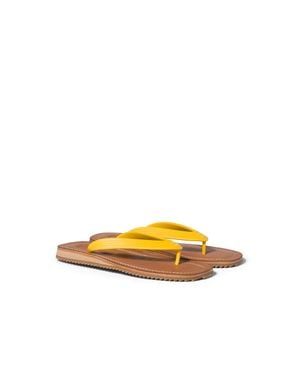 Miu Miu Thong Sandals - Yellow