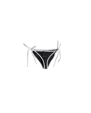Miu Miu Poplin Bikini Briefs - Black