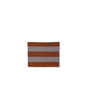Miu Miu Striped Jersey Top - Brown