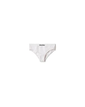 Miu Miu Seamless Knickers - White