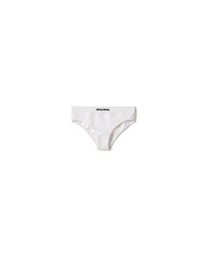 Miu Miu Seamless Panties - White