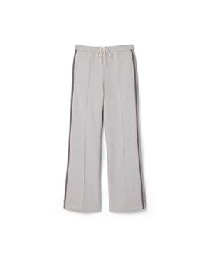 Miu Miu Cotton Fleece Trousers - Grey