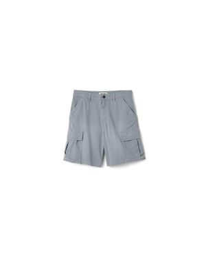Miu Miu Old Twill Bermudas - Grey