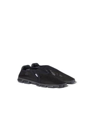Miu Miu Technical Mesh Fabric Sneakers - Black