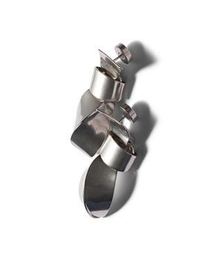 Miu Miu Metal Earrings - Metallic