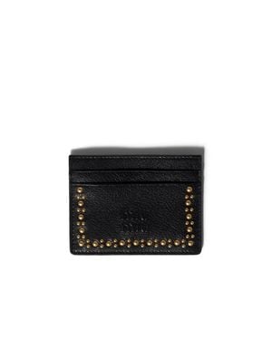 Miu Miu Leather Card Holder - Black