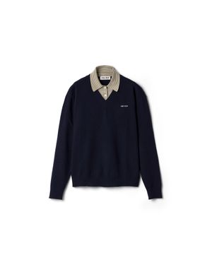 Miu Miu Wool And Cashmere Jumper - Blue