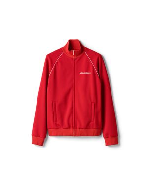 Miu Miu Technical Jersey Blouson Jacket - Red