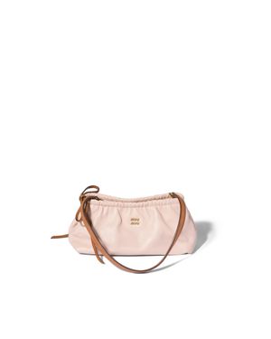 Miu Miu Nappa Leather Pouch - Pink