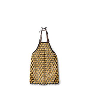 Miu Miu Macramé Apron - Metallic