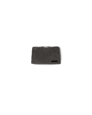 Miu Miu Fleece Miniskirt - Black