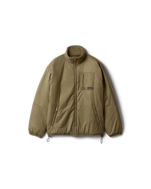 Miu Miu Medium-Weight Ripstop Down Jacket - Green