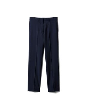 Miu Miu Superfine Wool Pants - Blue