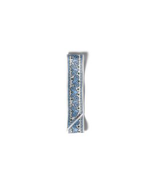 Miu Miu Printed Twill Scarf - Blue
