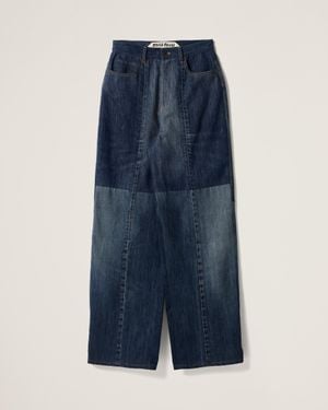 Miu Miu Five-Pocket Denim Jeans - Blue