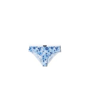 Miu Miu Stretch Fabric Bikini Knickers - Blue